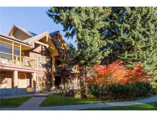 Main Photo: 112 4388 NORTHLANDS Boulevard in Whistler: Whistler Village Townhouse for sale in "Glacier's Reach" : MLS®# R2864284