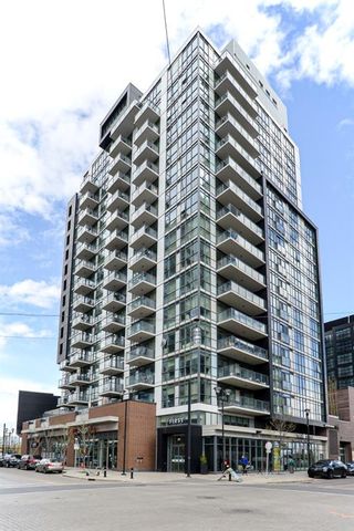 Photo 1: 409 550 Riverfront Avenue SE in Calgary: Downtown East Village Apartment for sale : MLS®# A1219455