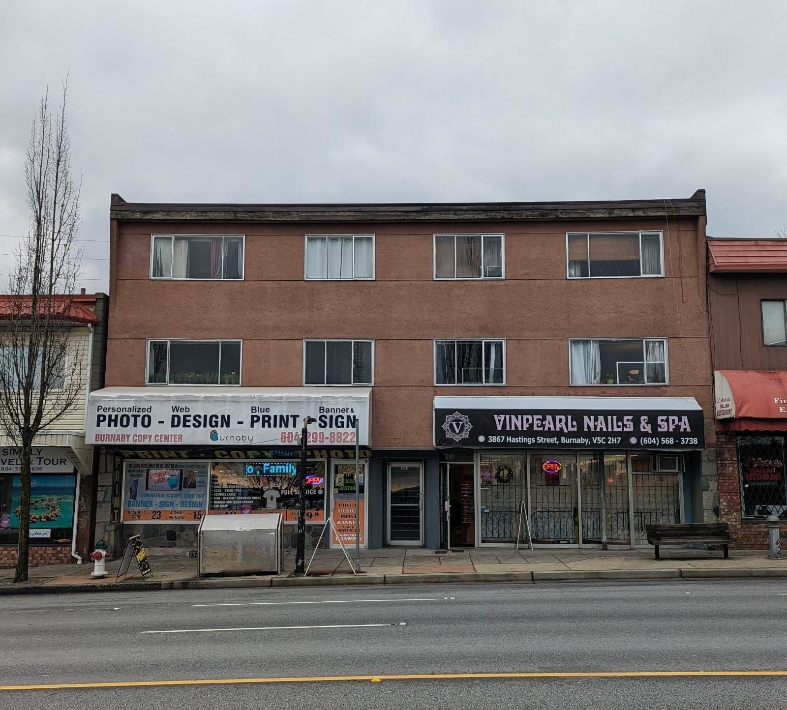 Main Photo: 3861 HASTINGS Street in Burnaby: Vancouver Heights Multi-Family Commercial for sale (Burnaby North)  : MLS®# C8041273