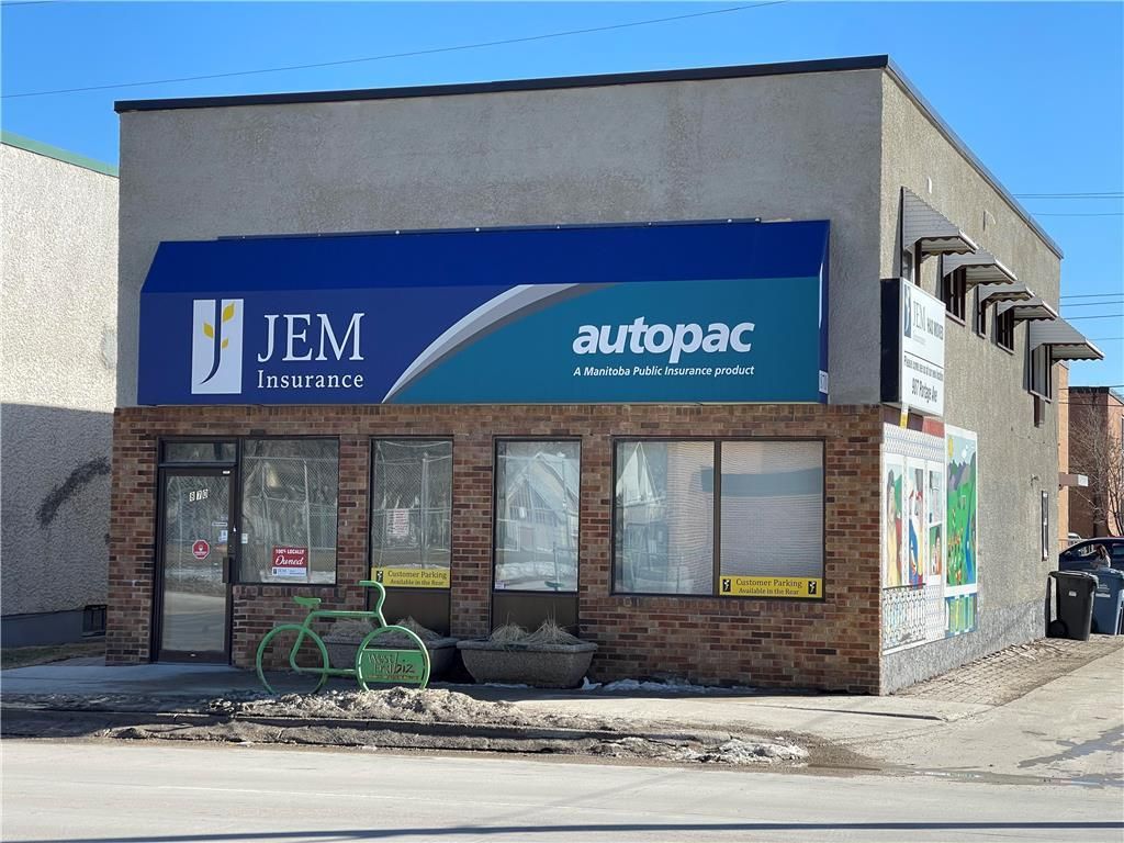 Main Photo: 870 Ellice Avenue in Winnipeg: Office for sale : MLS®# 202307911
