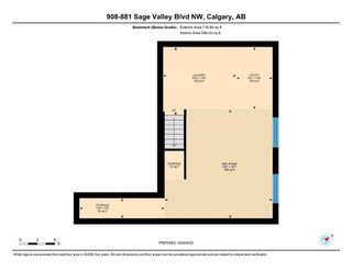 Photo 28: 908 881 Sage Valley Boulevard NW in Calgary: Sage Hill Row/Townhouse for sale : MLS®# A2122431
