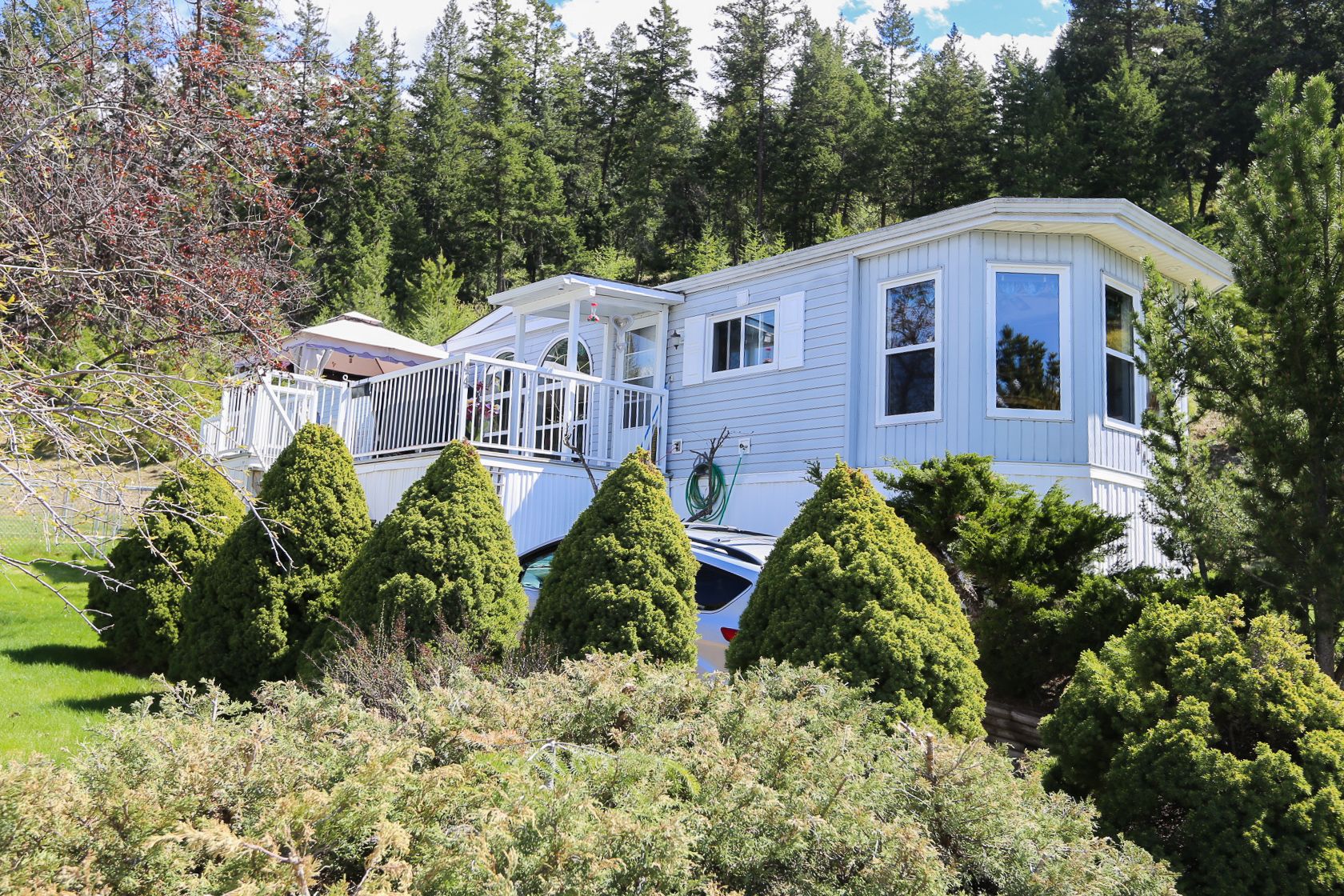 Main Photo: 44 4510 POWER Road in BARRIERE: N.E. Manufactured Home for sale ()  : MLS®# 156324