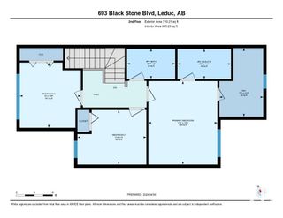 Photo 46: 693 BLACK STONE Boulevard: Leduc Attached Home for sale : MLS®# E4383284