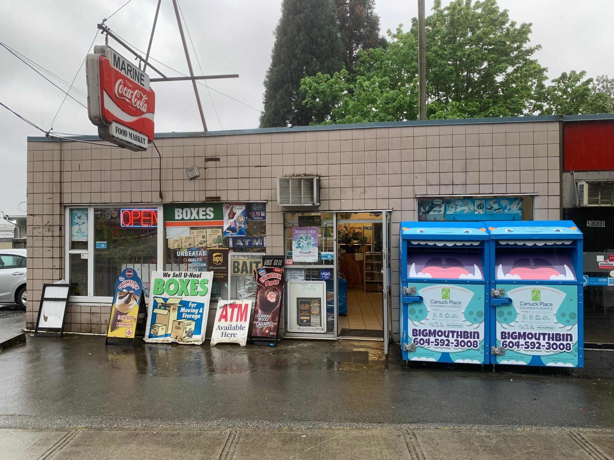 Main Photo: 5886 MARINE Drive in Burnaby: Big Bend Business for sale (Burnaby South)  : MLS®# C8044358