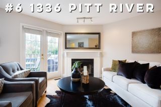 Photo 1: 6 1336 PITT RIVER Road in Port Coquitlam: Citadel PQ Townhouse for sale in "WILLOW GLEN ESTATES" : MLS®# R2341524
