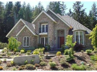 Photo 1: 312 FORESTVIEW Lane: Anmore House for sale in "CRYSTAL CREEK" (Port Moody)  : MLS®# V868121