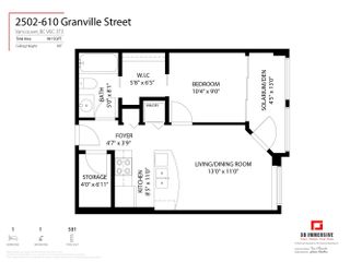 Photo 10: 2502 610 GRANVILLE Street in Vancouver: Downtown VW Condo for sale in "The Hudson on Granville" (Vancouver West)  : MLS®# R2649661