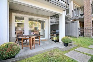 Photo 1: 109 4728 BRENTWOOD Drive in Burnaby: Brentwood Park Condo for sale in "THE VARLEY" (Burnaby North)  : MLS®# R2403000