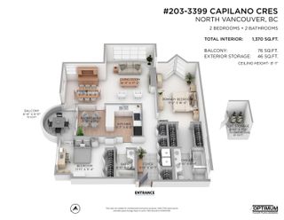 Photo 31: 203 3399 CAPILANO Crescent in North Vancouver: Edgemont Condo for sale in "Capilano Estate" : MLS®# R2873593