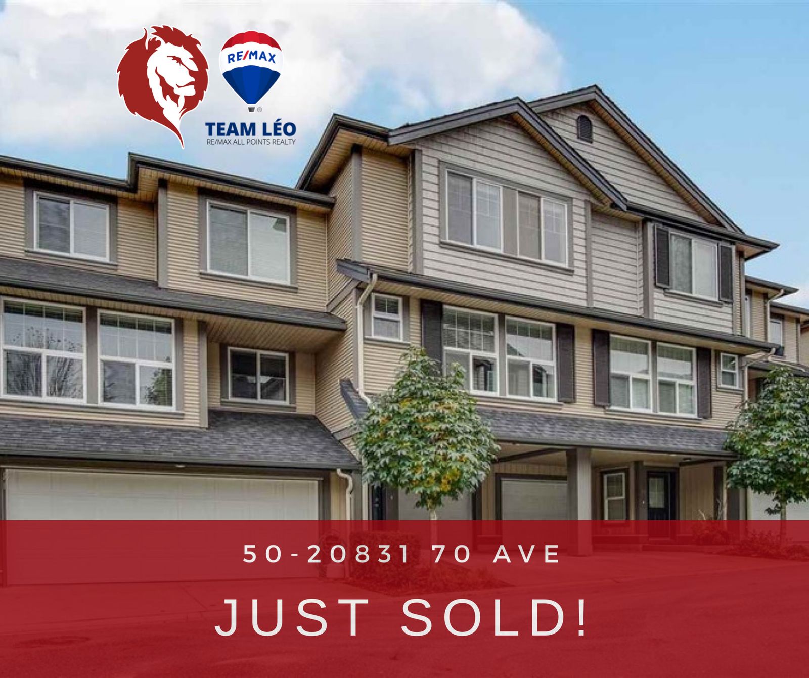 SOLD! 50-20831 70th Avenue, Langley