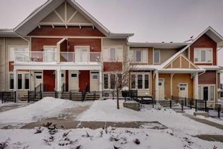 Photo 1: 222 Auburn Meadows Walk SE in Calgary: Auburn Bay Row/Townhouse for sale : MLS®# A2101320