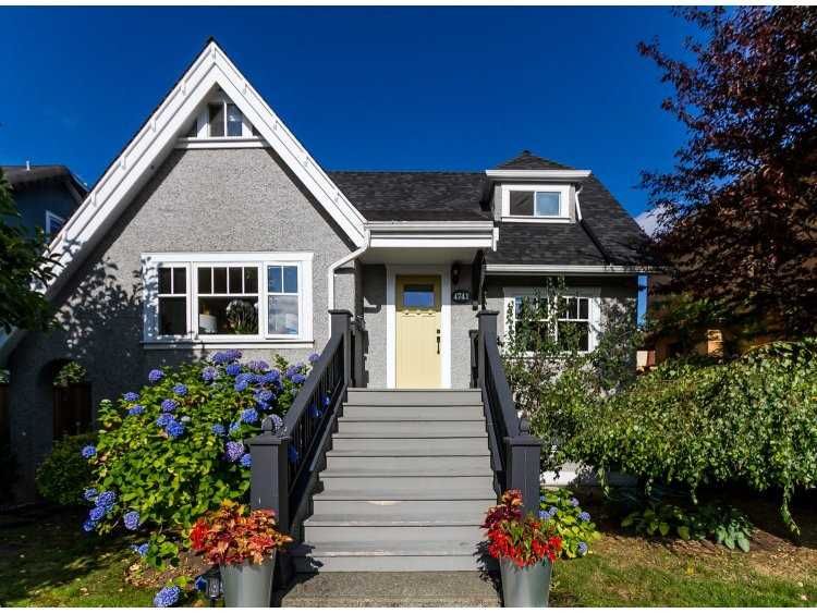 Main Photo: 4741 BLENHEIM Street in Vancouver: Dunbar House for sale in "DUNBAR" (Vancouver West)  : MLS®# V1135108