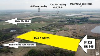 Photo 1: 54228 RR 245: Rural Sturgeon County Vacant Lot/Land for sale : MLS®# E4375925