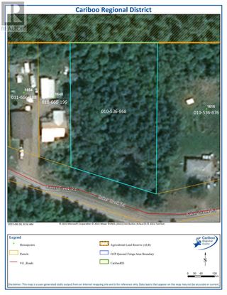 Photo 1: LOT 1 BAKER CREEK ROAD in Quesnel: Vacant Land for sale : MLS®# R2701531