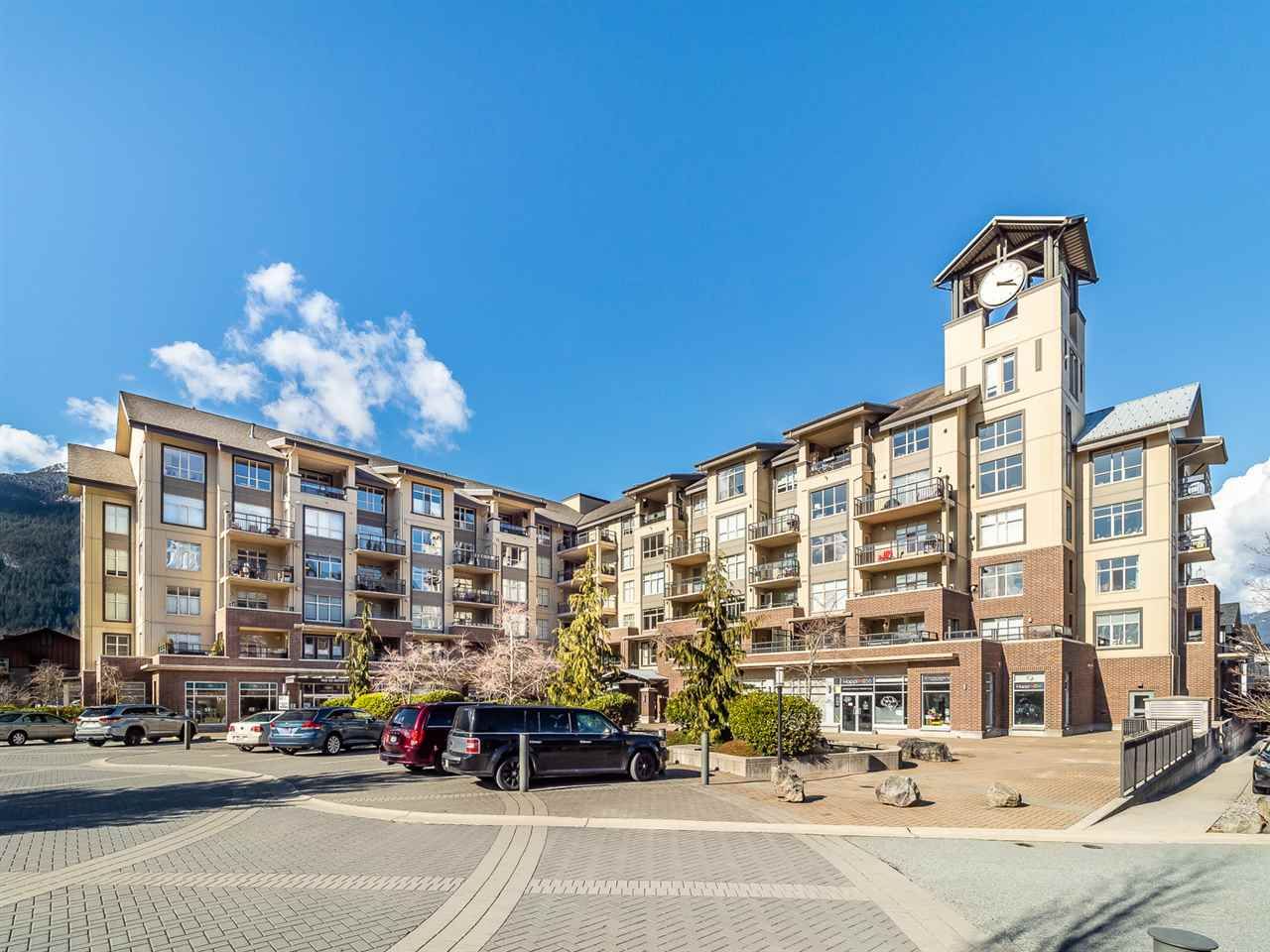 Main Photo: 604 1211 VILLAGE GREEN Way in Squamish: Downtown SQ Condo for sale in "Rockcliffe by Solterra" : MLS®# R2444542