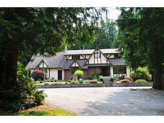 Photo 1: 11834 272ND Street in Maple Ridge: Whonnock Home for sale ()  : MLS®# V1081412