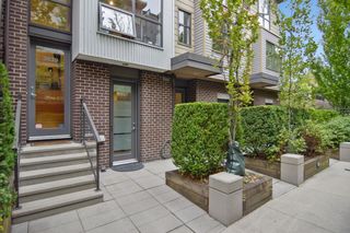 Photo 1: 3639 COMMERCIAL Street in Vancouver: Victoria VE Townhouse for sale in "BRIXII" (Vancouver East)  : MLS®# R2611483