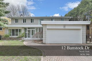Photo 1: 12 Banstock Drive in Toronto: Bayview Woods-Steeles House (2-Storey) for sale (Toronto C15)  : MLS®# C8272826