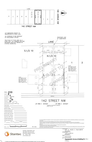 Photo 3: 10450 142 Street in Edmonton: Zone 21 Vacant Lot/Land for sale : MLS®# E4291743