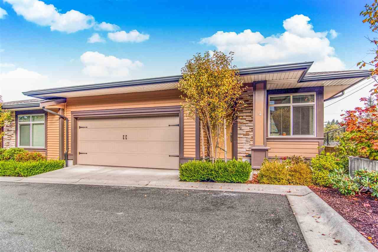 Main Photo: 12 35846 MCKEE Road in Abbotsford: Abbotsford East Townhouse for sale in "SANDSTONE RIDGE" : MLS®# R2505924