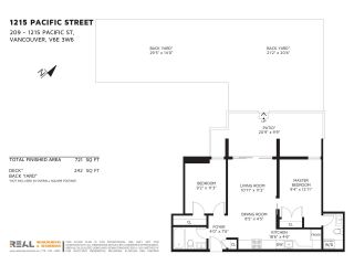 Photo 14: 209 1215 PACIFIC Street in Vancouver: West End VW Condo for sale in "1215 Pacific" (Vancouver West)  : MLS®# R2173461