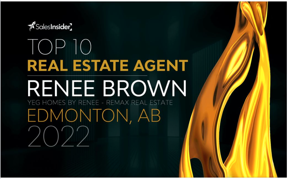 2022 - Top 10 Real Estate Agent Award