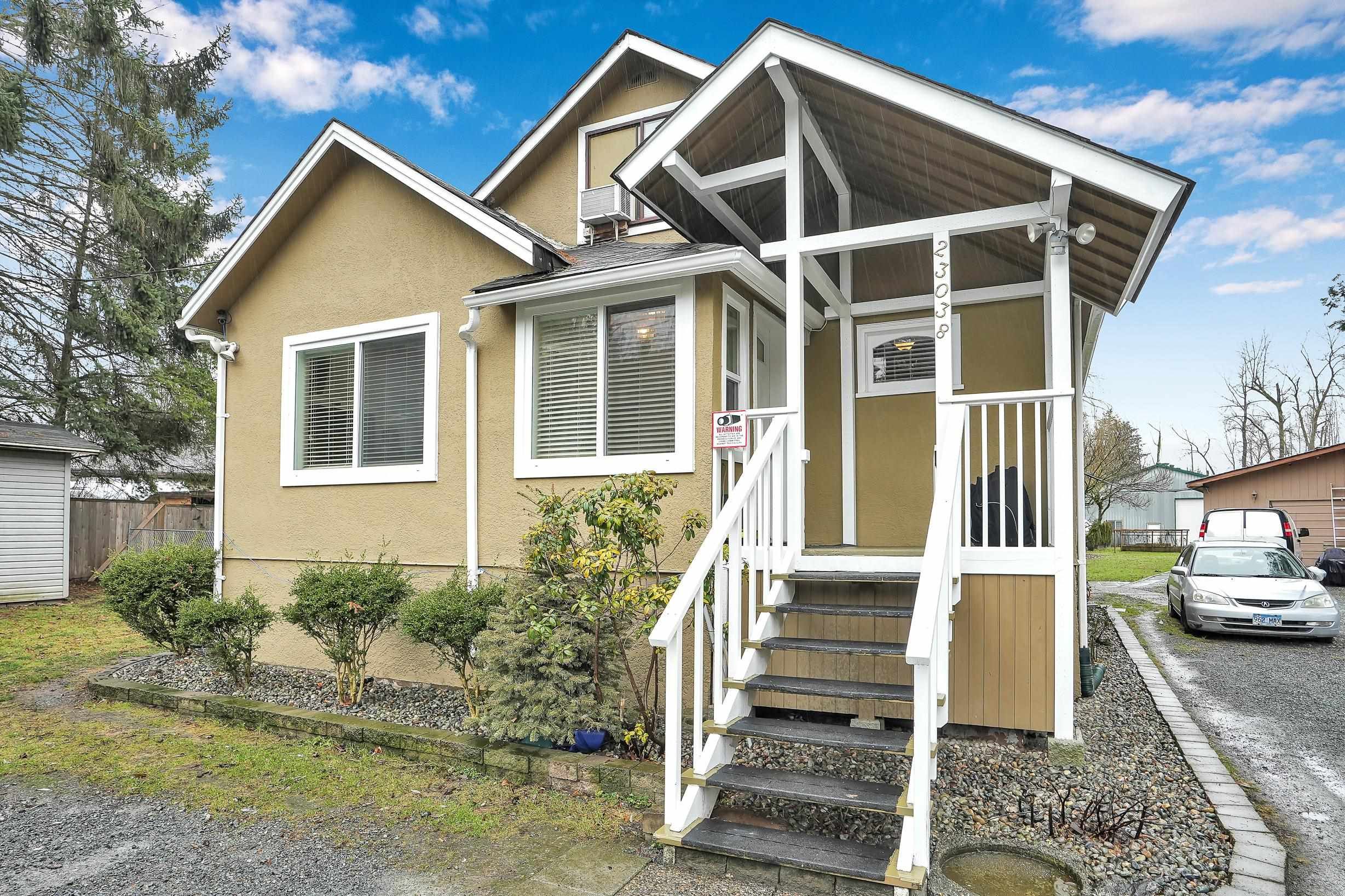 Main Photo: 23038 FRASER Highway in Langley: Campbell Valley House for sale : MLS®# R2744684