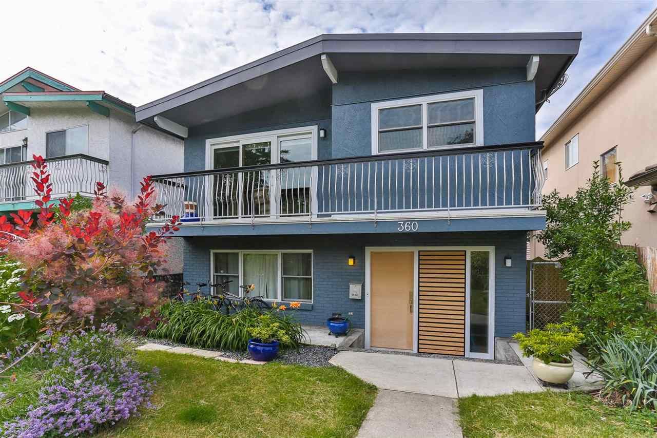 Main Photo: 360 E 46TH Avenue in Vancouver: Main House for sale (Vancouver East)  : MLS®# R2085164