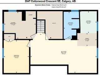 Photo 35: 2047 Cottonwood Crescent SE in Calgary: Southview Detached for sale : MLS®# A2077029