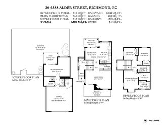 Photo 38: 30 6388 ALDER Street in Richmond: McLennan North Townhouse for sale in "THE HAMPTONS" : MLS®# R2728165