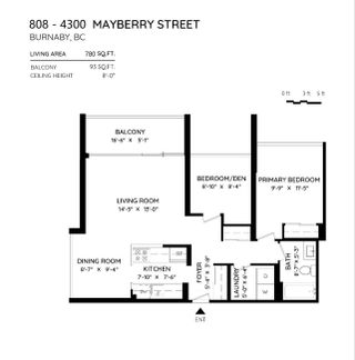 Photo 17: 808 4300 MAYBERRY Street in Burnaby: Metrotown Condo for sale (Burnaby South)  : MLS®# R2813937
