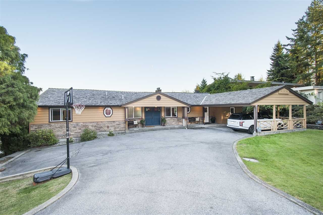 Main Photo: 870 GREENWOOD ROAD in West Vancouver: British Properties House for sale : MLS®# R2226504