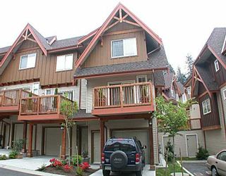 Photo 1: 58 2000 PANORAMA DR in Port Moody: Heritage Woods PM Townhouse for sale : MLS®# V534860