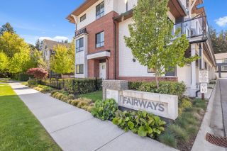 Photo 1: 13 303 171 Street in Surrey: Pacific Douglas Townhouse for sale in "FAIRWAYS" (South Surrey White Rock)  : MLS®# R2686355