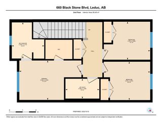 Photo 38: 660 Black Stone Boulevard: Leduc Attached Home for sale : MLS®# E4340331
