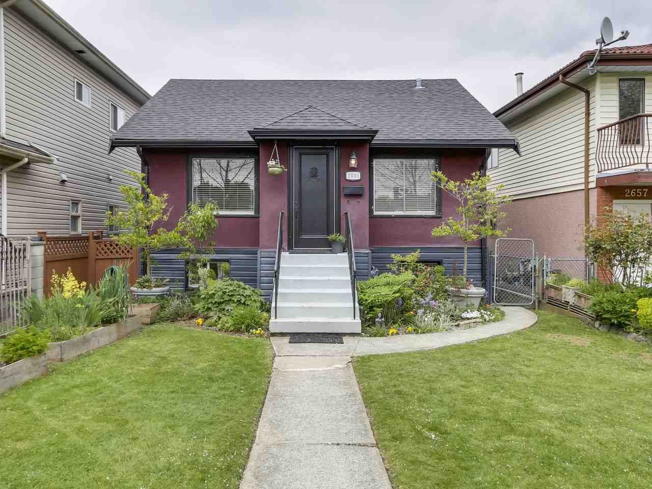 Main Photo: 2651 VENABLES Street in Vancouver: Renfrew VE House for sale (Vancouver East)  : MLS®# R2266027