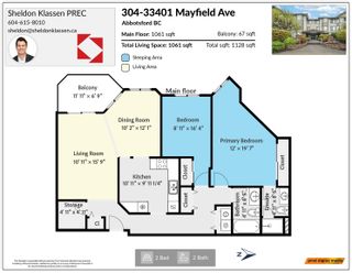 Photo 2: 304 33401 MAYFAIR Avenue in Abbotsford: Central Abbotsford Condo for sale in "MAYFAIR GARDENS" : MLS®# R2875255