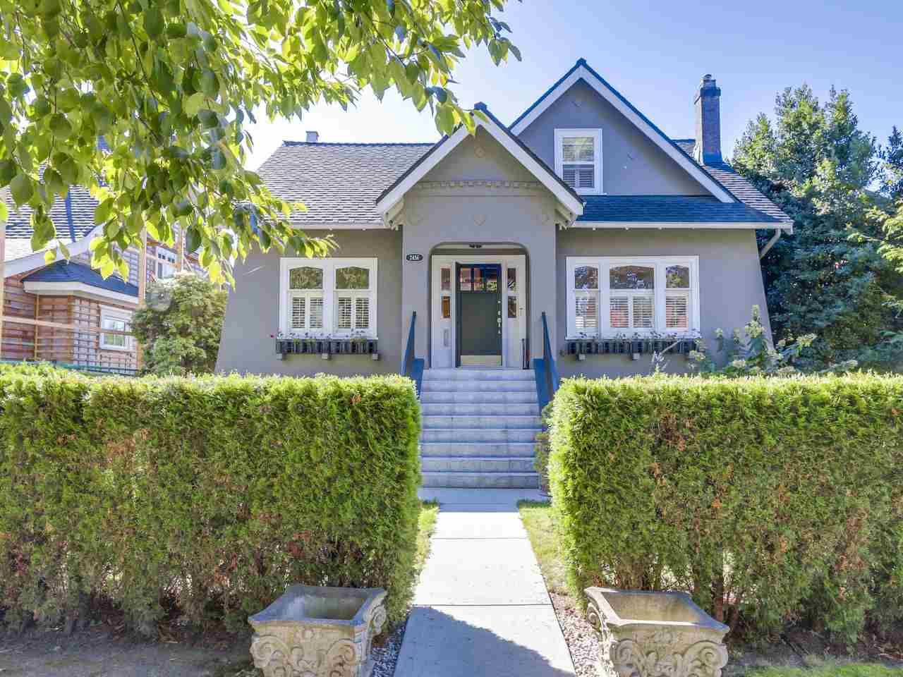 Main Photo: 2456 W 14TH Avenue in Vancouver: Kitsilano House for sale (Vancouver West)  : MLS®# R2118033