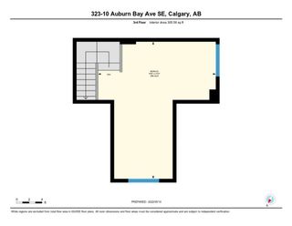 Photo 38: 323 10 Auburn Bay Avenue SE in Calgary: Auburn Bay Row/Townhouse for sale : MLS®# A1218154