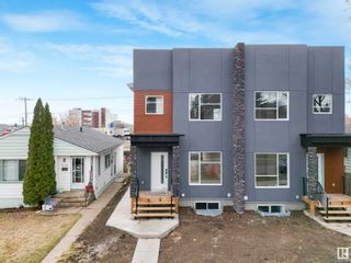 Main Photo: 10433 64 Avenue in Edmonton: Zone 15 House Half Duplex for sale : MLS®# E4385263
