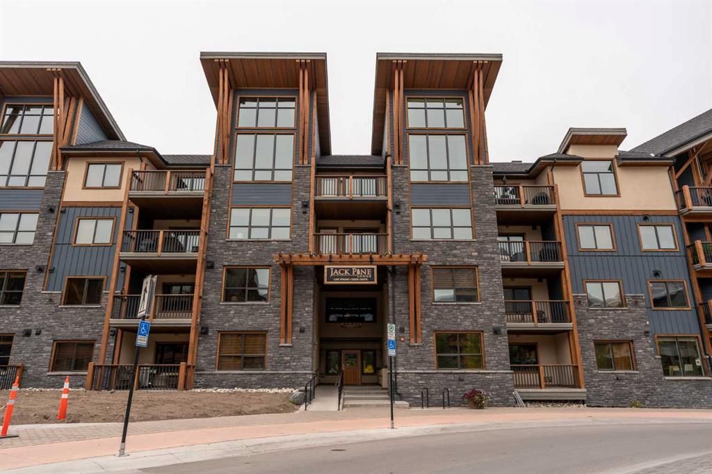 Main Photo: 307 1105 Spring Creek Drive: Canmore Apartment for sale : MLS®# A2082872