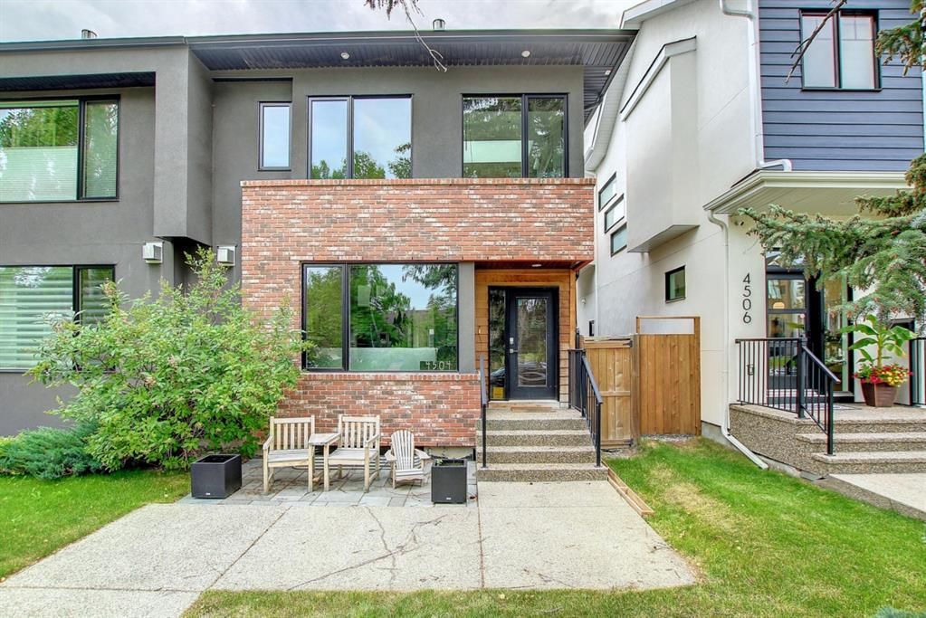 Main Photo: 4504 16A Street SW in Calgary: Altadore Semi Detached for sale : MLS®# A1243097