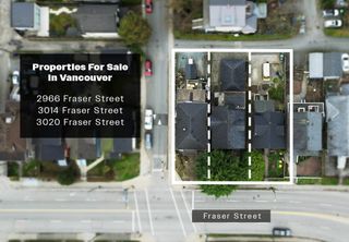Photo 1: 3014 FRASER Street in Vancouver: Mount Pleasant VE House for sale (Vancouver East)  : MLS®# R2862020
