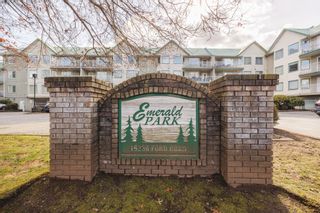 Photo 1: 208 19236 FORD Road in Pitt Meadows: Central Meadows Condo for sale in "EMERALD PARK" : MLS®# R2858496