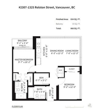 Photo 20: 2307 1325 ROLSTON STREET in Vancouver: Downtown VW Condo for sale (Vancouver West)  : MLS®# R2265573