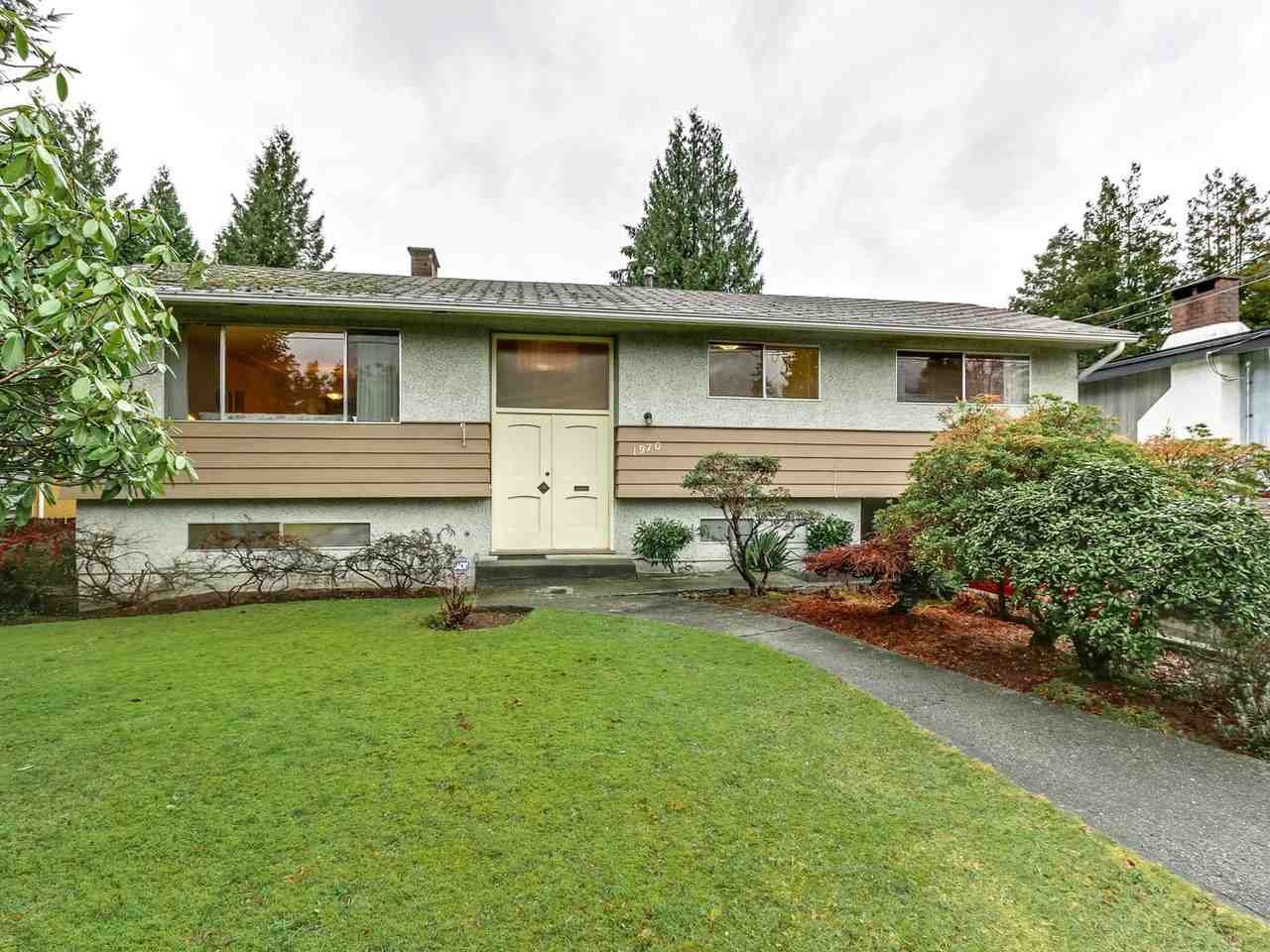 Main Photo: 1970 ORLAND Drive in Coquitlam: Central Coquitlam House for sale : MLS®# R2330558