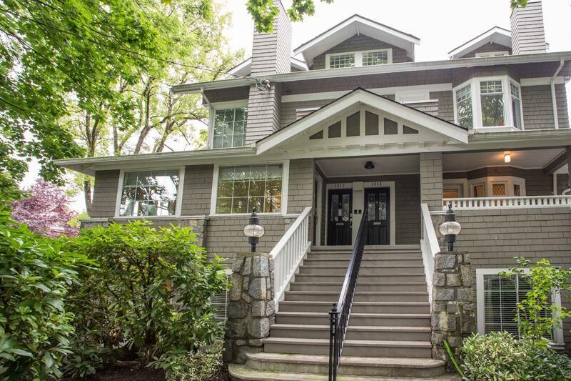 Main Photo: 1810 COLLINGWOOD STREET in Vancouver: Kitsilano Townhouse for sale (Vancouver West)  : MLS®# R2407784