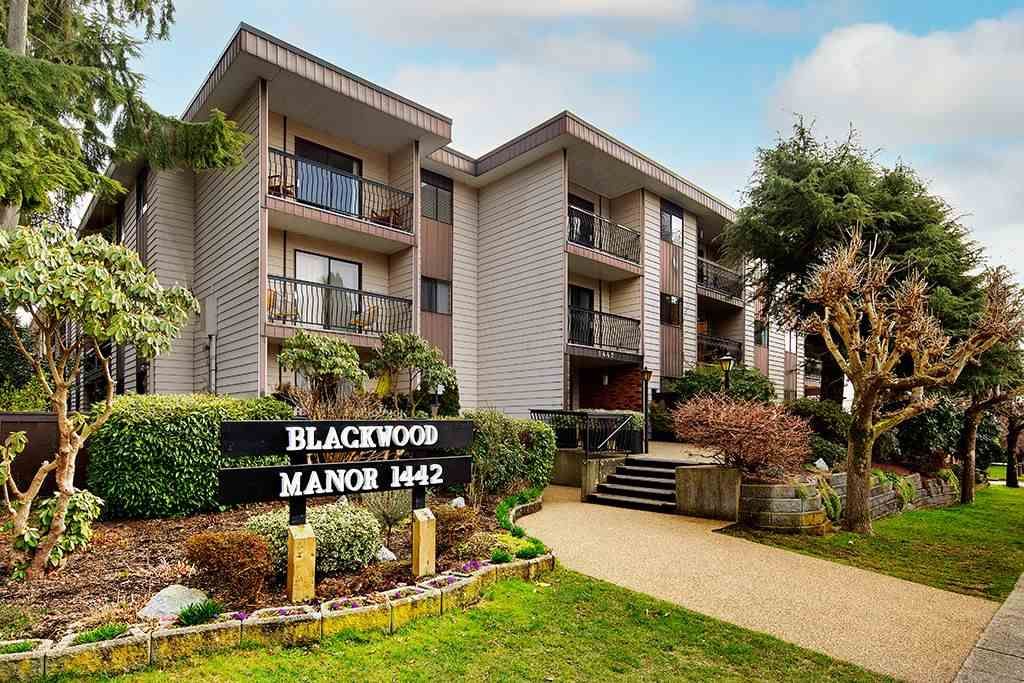 Main Photo: 307 1442 BLACKWOOD Street: White Rock Condo for sale in "Blackwood Manor" (South Surrey White Rock)  : MLS®# R2649846