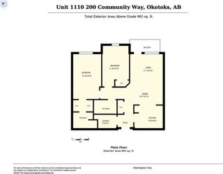Photo 3: 1110 200 COMMUNITY Way: Okotoks Condo for sale : MLS®# C4149829