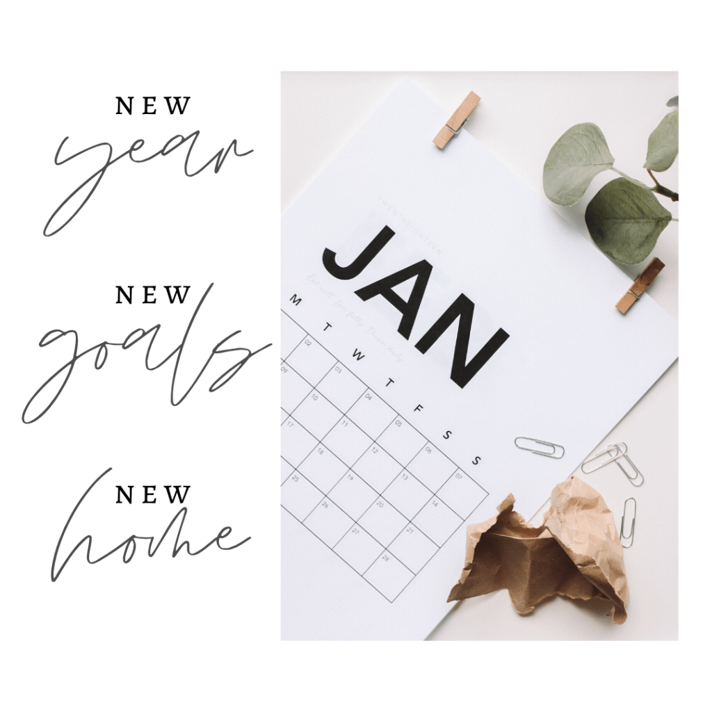 New Year! New Goals! New Home!